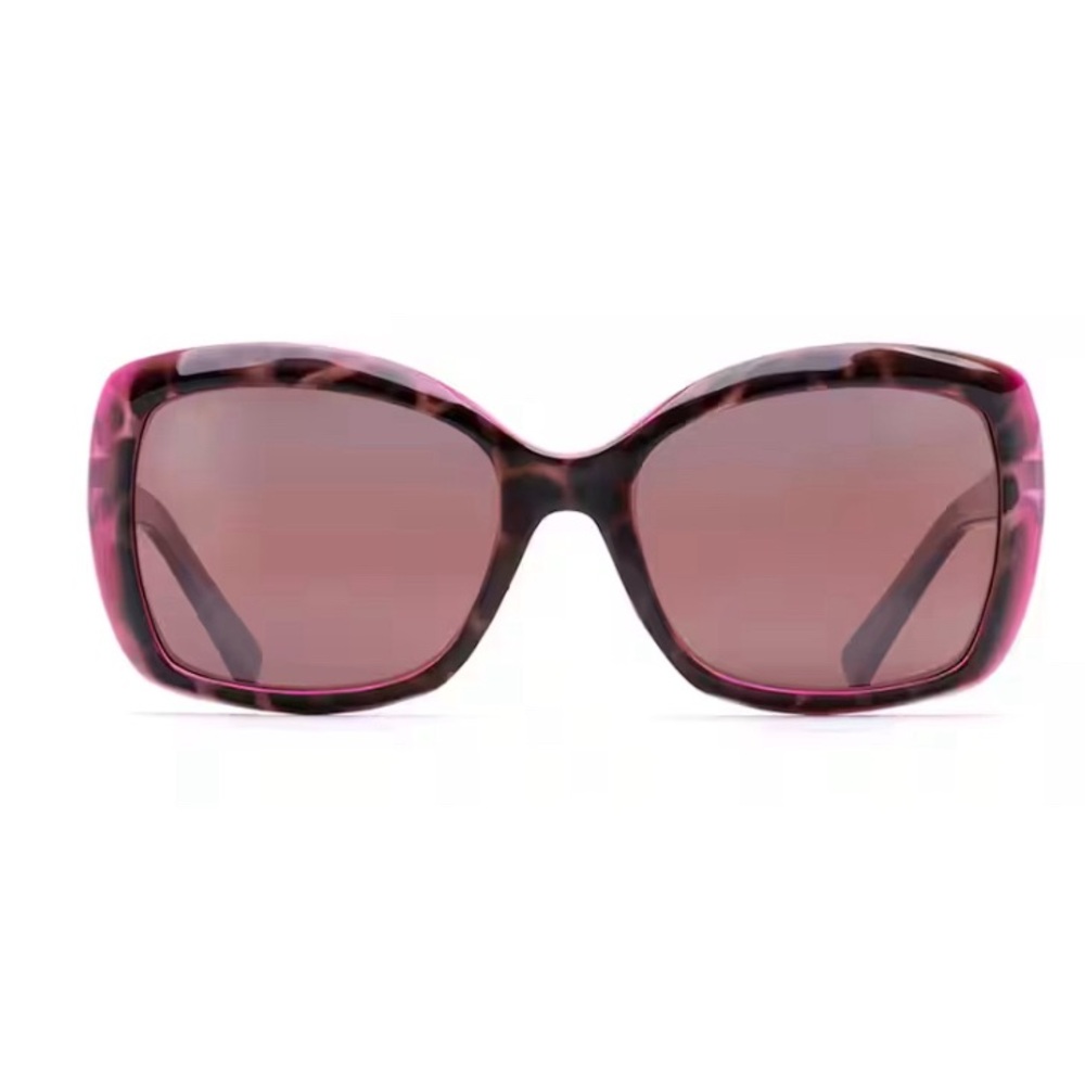 Maui Jim ORCHID Tortoise with Raspberry sunglasses